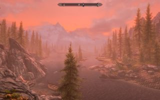 Sunset Skyrim Special Edition